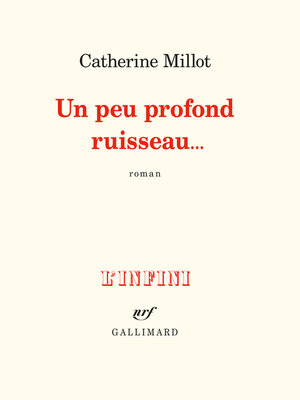 cover image of Un peu profond ruisseau...